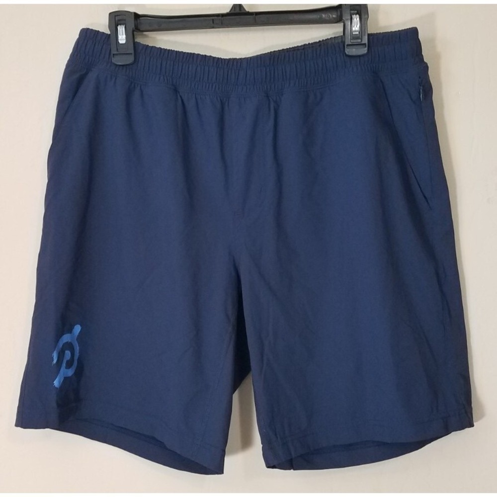 Rhone Shorts Peleton Men Large Versatility Athletic Unlined Stretch‎ Navy Blue